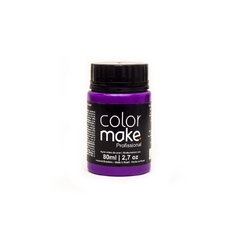 Tinta Profissional color make 80 ml roxa - maquiagem artística - pintura corporal 