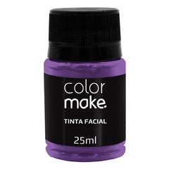 Tinta Liquida Roxa 25ml - Colormake - DC Maquiagem Artística