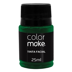 Tinta Liquida Verde 25ml - Colormake - DC Maquiagem Artística