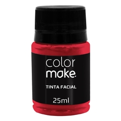 Tinta Liquida Vermelha 25ml - Colormake - DC Maquiagem Artística
