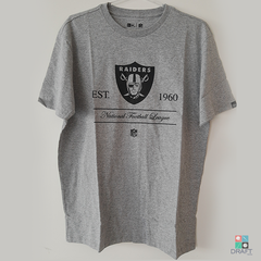 Camisa NFL Las Vegas Raiders New Era Cinza Draft Store