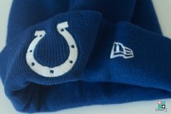 Gorro NFL Indianapolis Colts New Era Royal Blue Draft Store