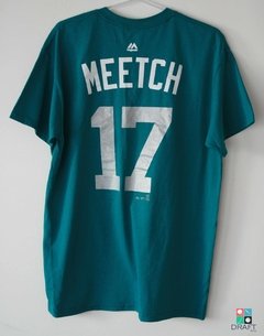 Camisa MLB Seattle Mariners Mitch Haniger Majestic Name & Number Draft Store