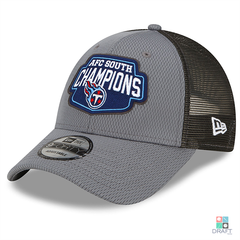 Boné NFL Tennessee Titans New Era AFC South Division Champions 9FORTY Draft Store