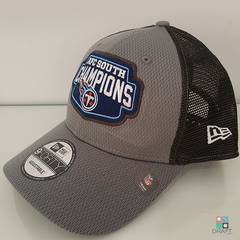 Boné NFL Tennessee Titans New Era AFC South Division Champions 9FORTY Draft Store