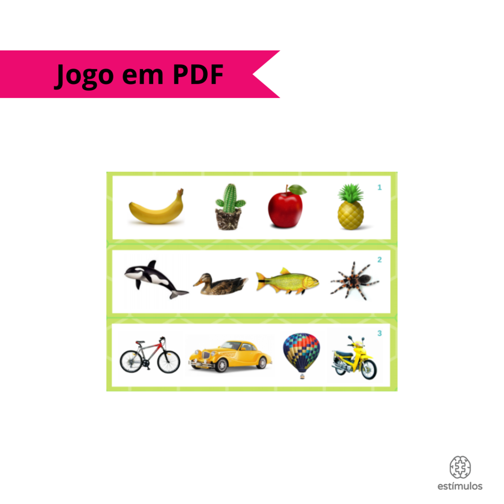 Kit Especial Jogos Cognitivos para idosos e Crianças - CogniBox 1