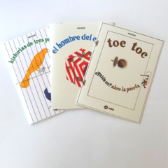 Pack #2 - Tres libros pop up + bolsa estampada + envío gratis - Tienda de libros Niño Editor