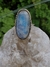 Anillo Tansi Piedra luna iridiscencia azul