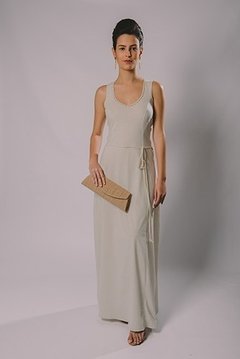 Long dress with renaissance pala on back - buy online