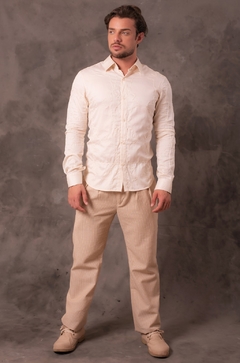 Men's shirt in tricoline