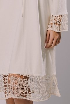 Fillet lace tunic dress - buy online