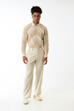 Social trousers with pleats