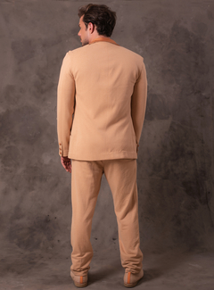 Calça social masculina em moletom algodão orgânico - comprar online
