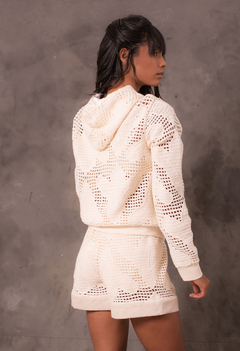 Crochet coat on internet