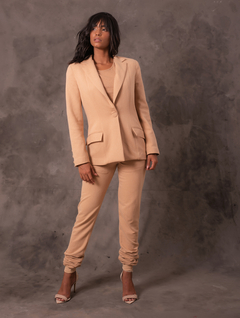 Women's blazer in sweat mesh - NCC Ecobrands