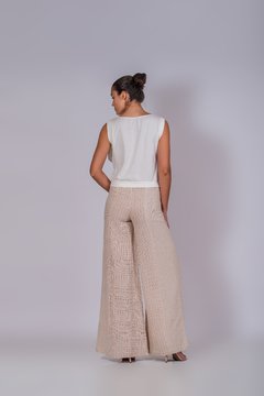 Chalk stripe fabric pantalon - buy online