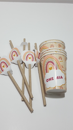 Vasitos descartables Personalizados + Sorbetes - comprar online