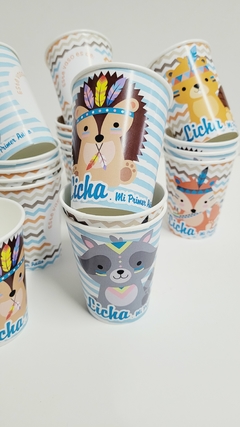 Vasitos descartables Personalizados + Sorbetes - Librería . Gráfica Antelo