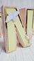 Letras y Números Corpóreos 18 cm 3d en Cartulina con detalles Metalizados o Glitter en internet