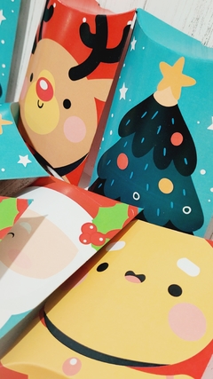 Cajas navideñas almohaditas chicas - tienda online