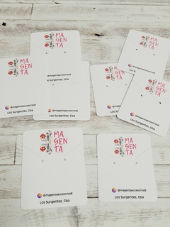 Combo Caja Almohadita Ideal Bijouterie & emprendientos Tamaño 2// 9x7 + TARJETA BIJOU N 2
