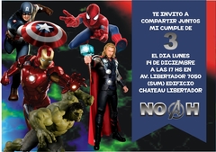 Invitaciones impresas