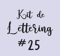 Kit Lettering # 25