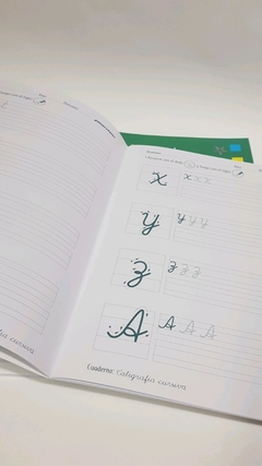 Cuaderno para practicar letra cursiva en internet