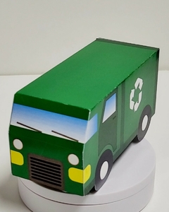 Caja camion reciclado / Basura