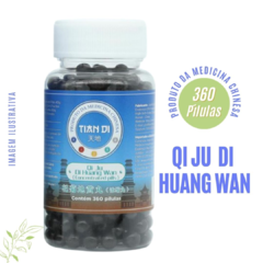 Qi Ju Di Huang Wan - Pote com 360 Pílulas!