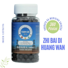 Zhi Bai Di Huang Wan - Pote com 360 Pílulas!
