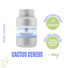 Cactus Cereus! Pote com 120 Cápsulas de 400mg!