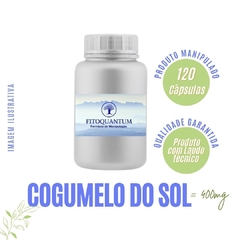 Cogumelo do Sol - REFORÇO PARA A IMUNIDADE - 120 Cápsulas de 400mg!