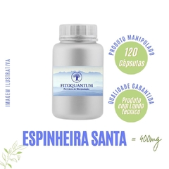 Espinheira Santa - 120 cápsulas de 400mg!