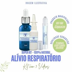 SUPER KIT - ALÍVIO RESPIRATÓRIO! Compre e Receba em sua Casa!