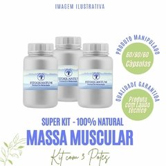 SUPER KIT MASSA MUSCULAR! Compre e Receba em sua Casa! - comprar online