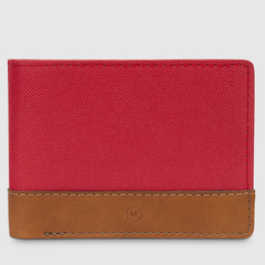 Billetera York Rojo / Marrón - comprar online