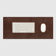 Desk Pad Cuero Chocolate