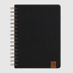 Cuaderno de Cuero A5 Negro - comprar online