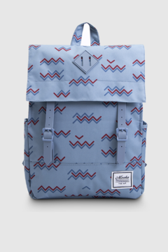 Rucksack Mediana Dark Blue Denim Wave - comprar online