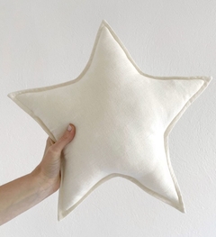 Almohadón Estrella Tussor 38 cm - comprar online