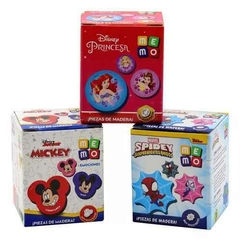 Juego De Memoria Disney Spidey Y Amigos 20 Piezas De Madera - comprar online