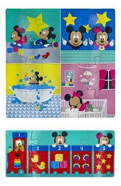 Rompecabezas De Disney Mickey Rutina Y Números 20 Piezas - comprar online