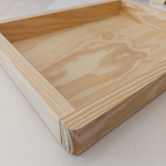 Cajón madera 2cm de espesor (40x30x5) - comprar online
