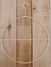 Percha circular hierro (26x33 cm)