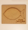 Molde alambre pez (9 x 12 cm exterior)