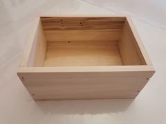 Cajón de madera 15x20x10cm.