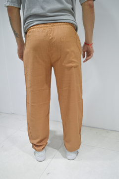 Pantalon Lino Camel en internet