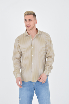 Camisa Poplin Rayado