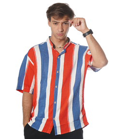 Camisa Rayas Over Size M/C en internet